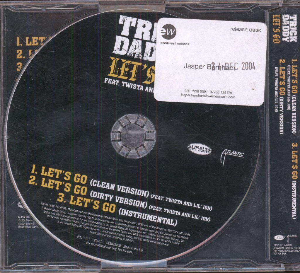 Trick Daddy - Let's Go - Cd