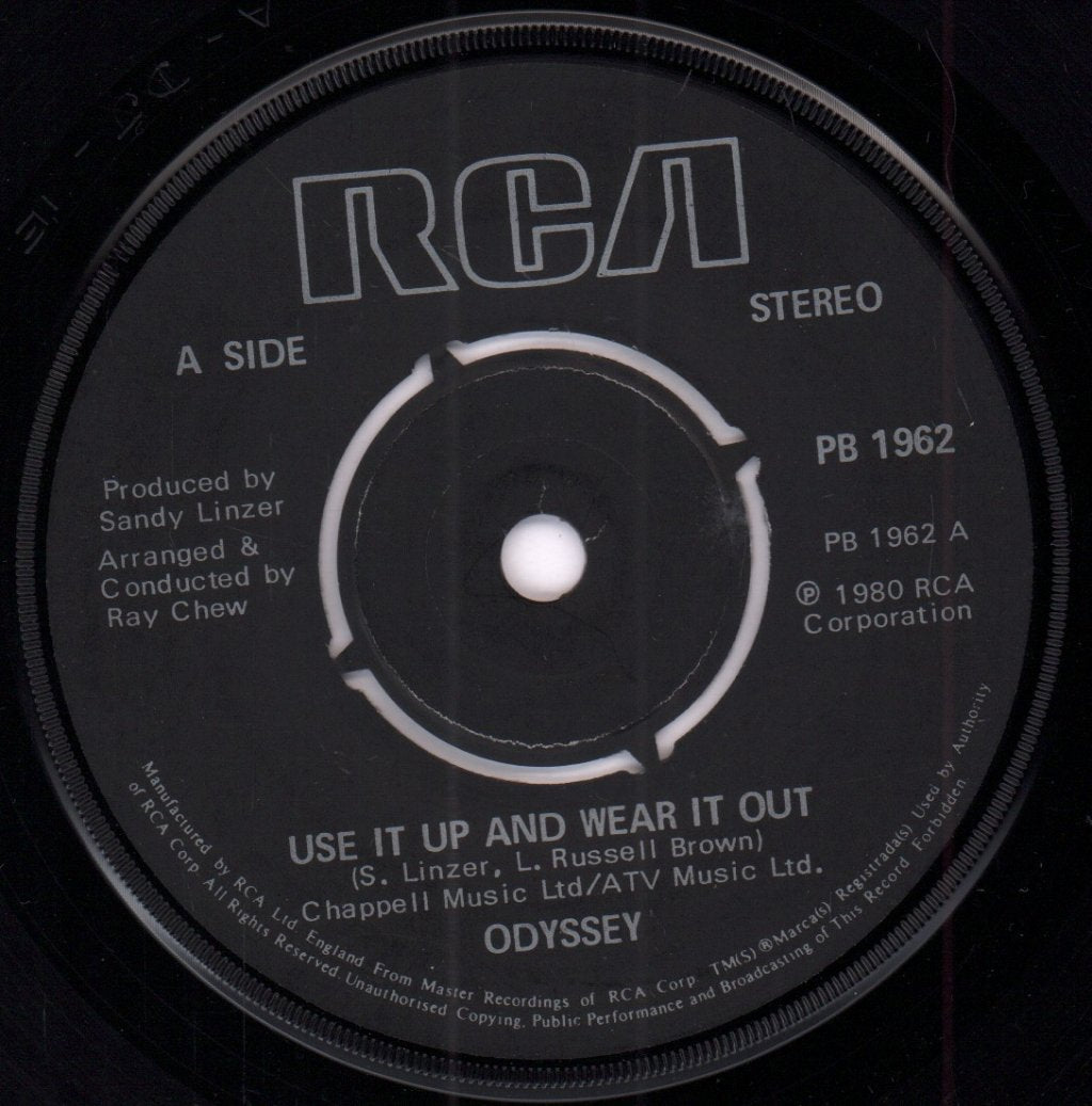 Odyssey (Disco Group) - Use It Up And Wear It Out - 7 Inch