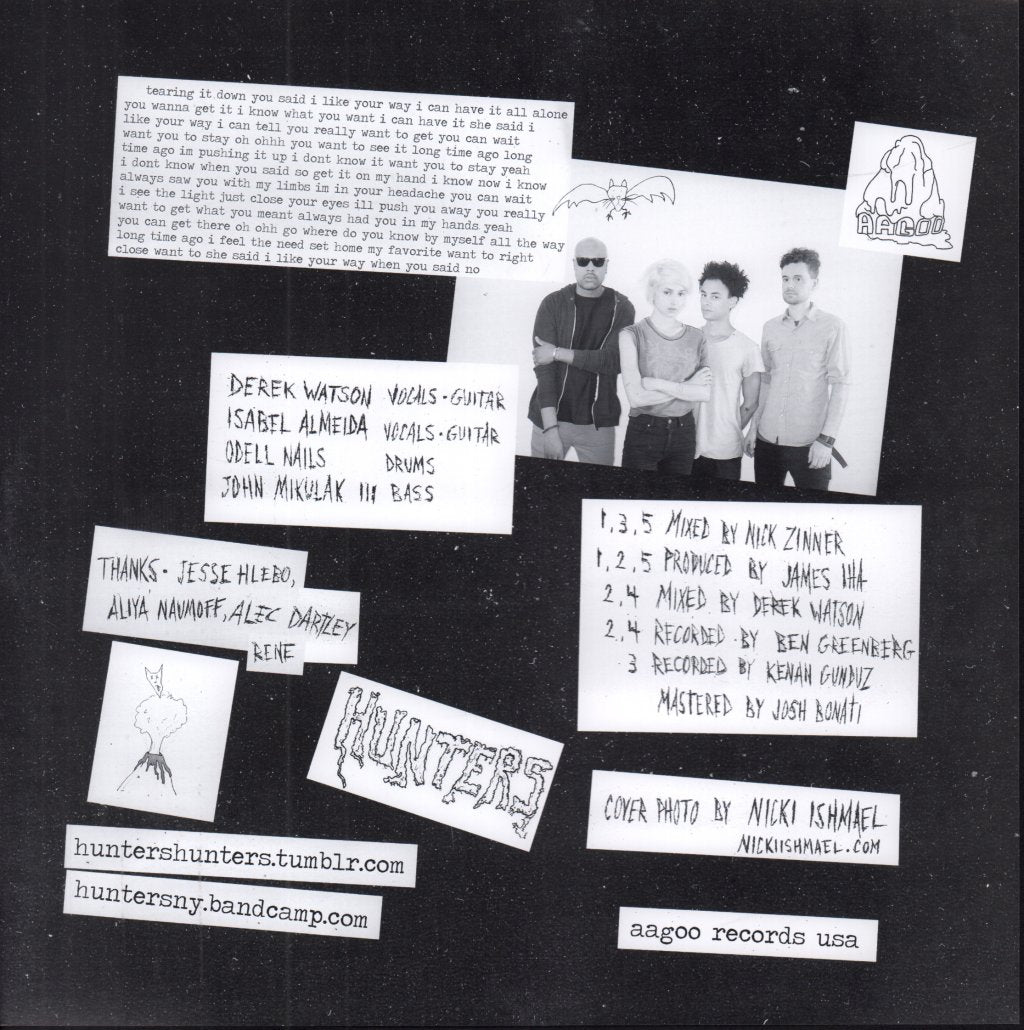 Hunters - Hands On Fire - 12 Inch