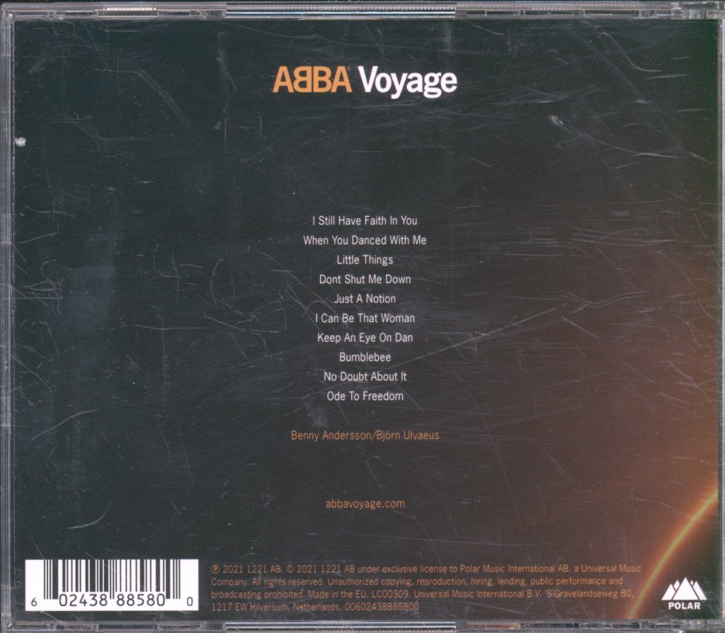 ABBA - Voyage - Cd
