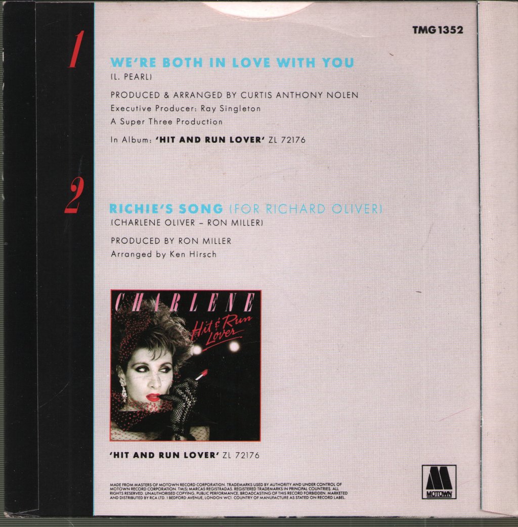 Charlene - We're Both In Love With You - 7 Inch