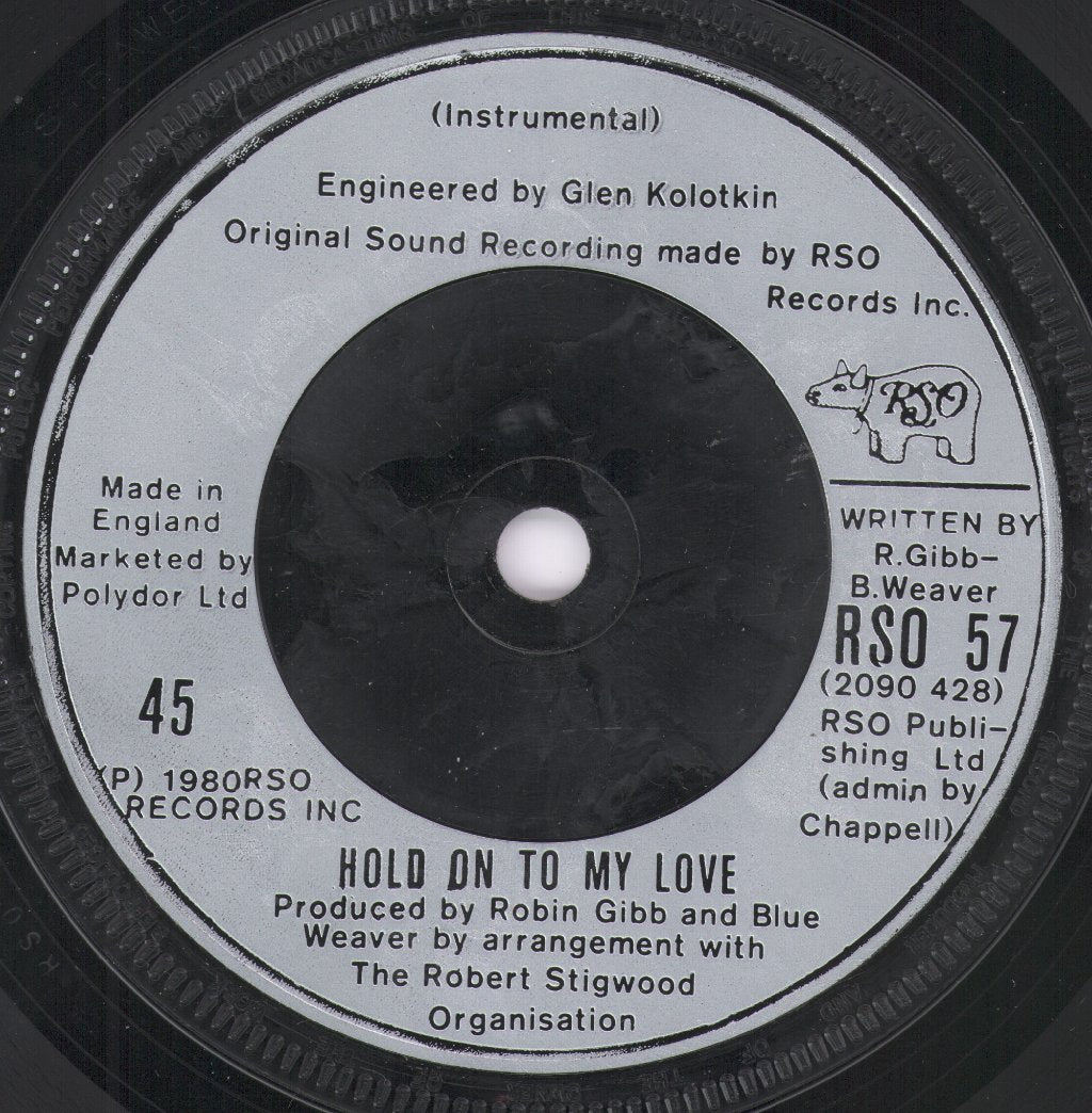 Jimmy Ruffin - Hold On To My Love - 7 Inch