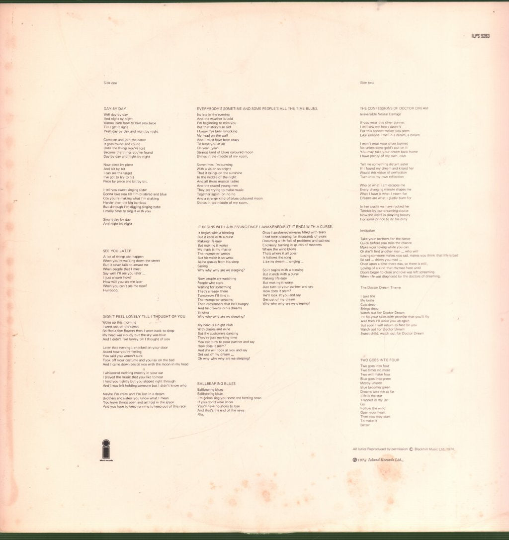 Kevin Ayers - Confessions Of Dr Dream - Lp