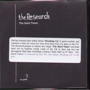 Research - Hard Times - Cdr