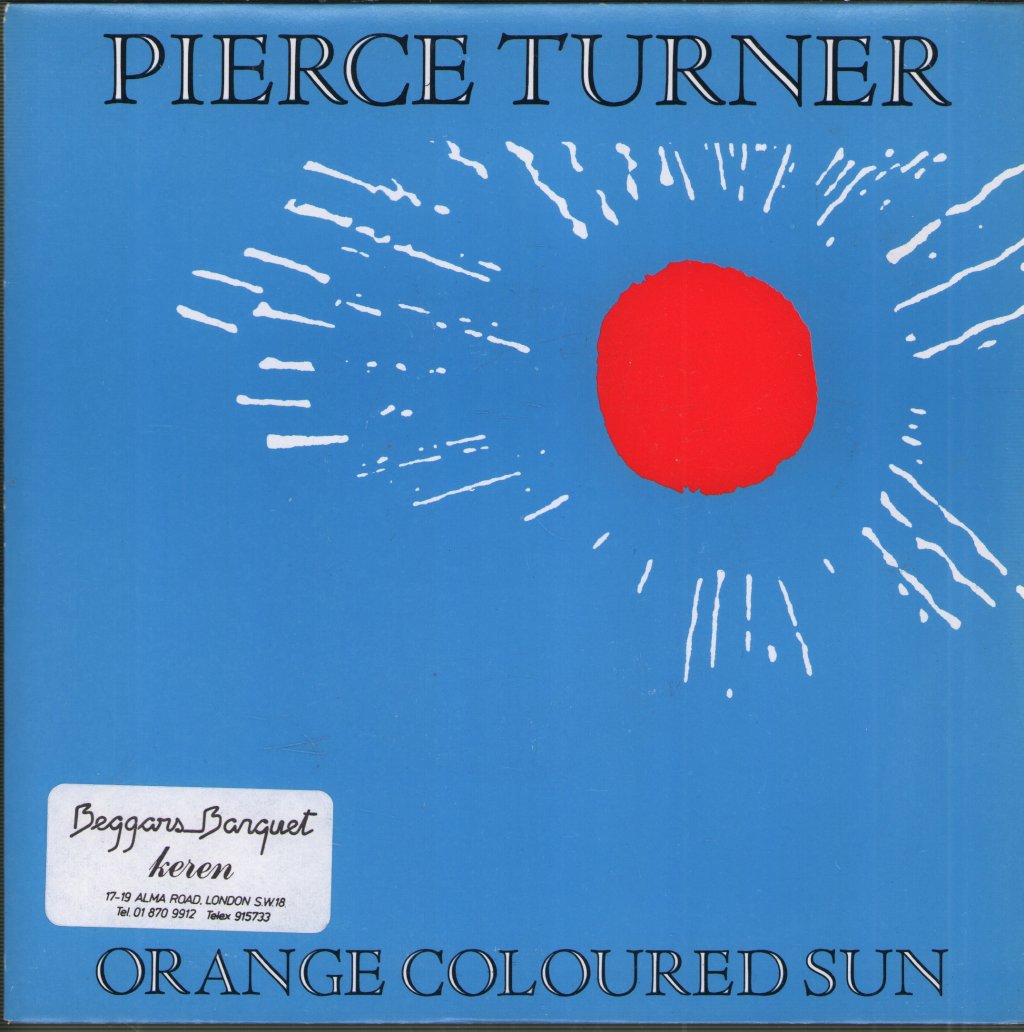 Pierce Turner - Orange Coloured Sun - 7 Inch
