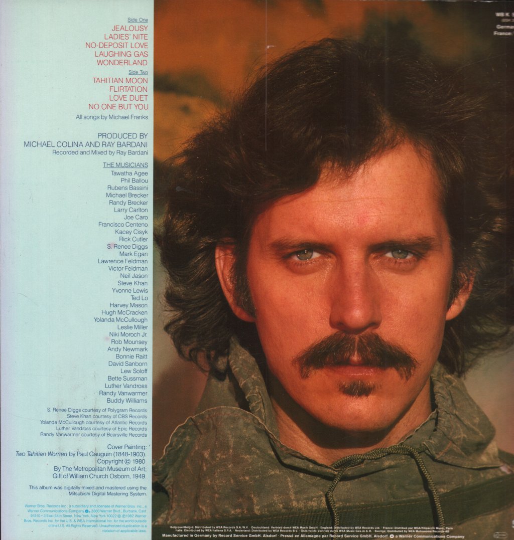 Michael Franks - Objects Of Desire - Lp