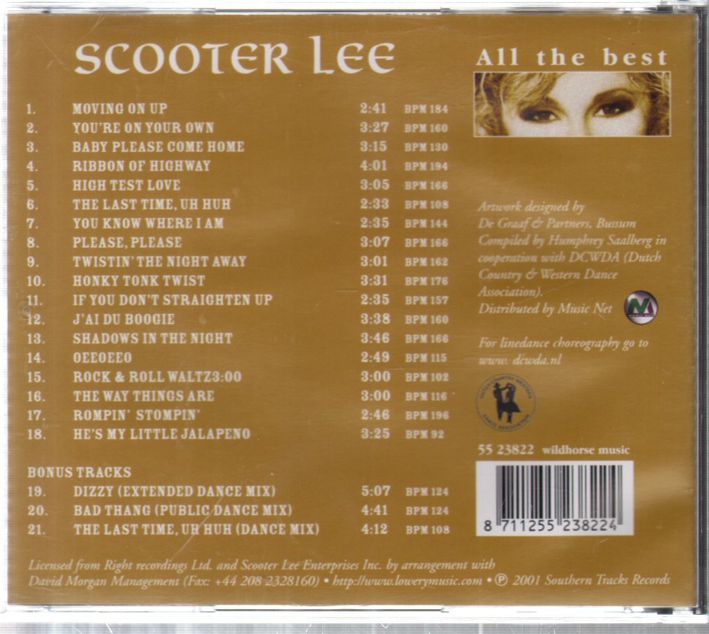 Scooter Lee - All The Best - Cd