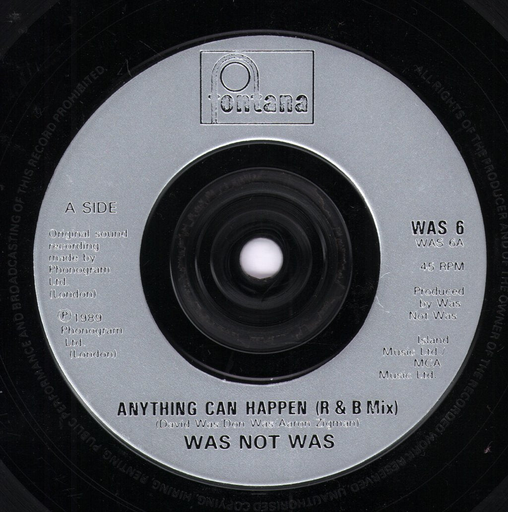 Was Not Was - Anything Can Happen - 7 Inch