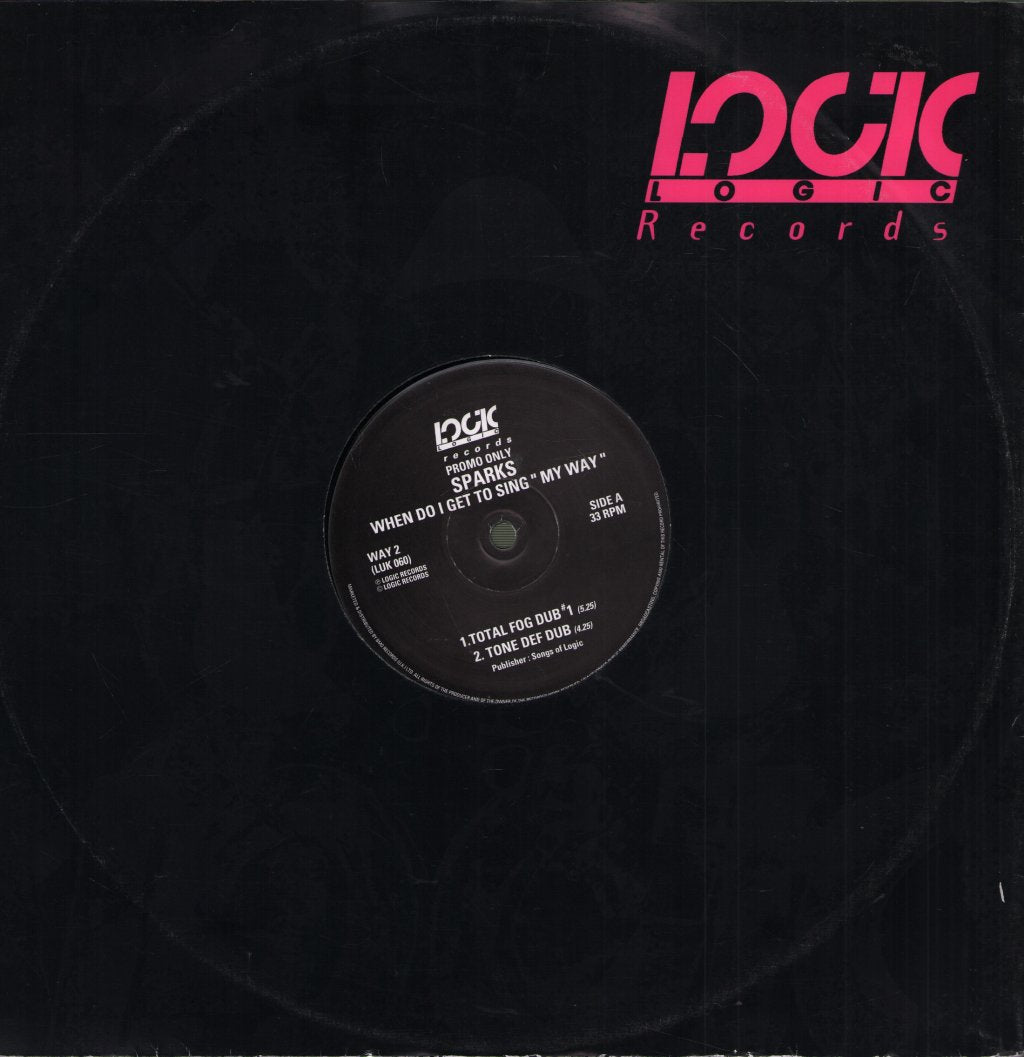 Sparks - When Do I Get To Sing "My Way" - 12 Inch