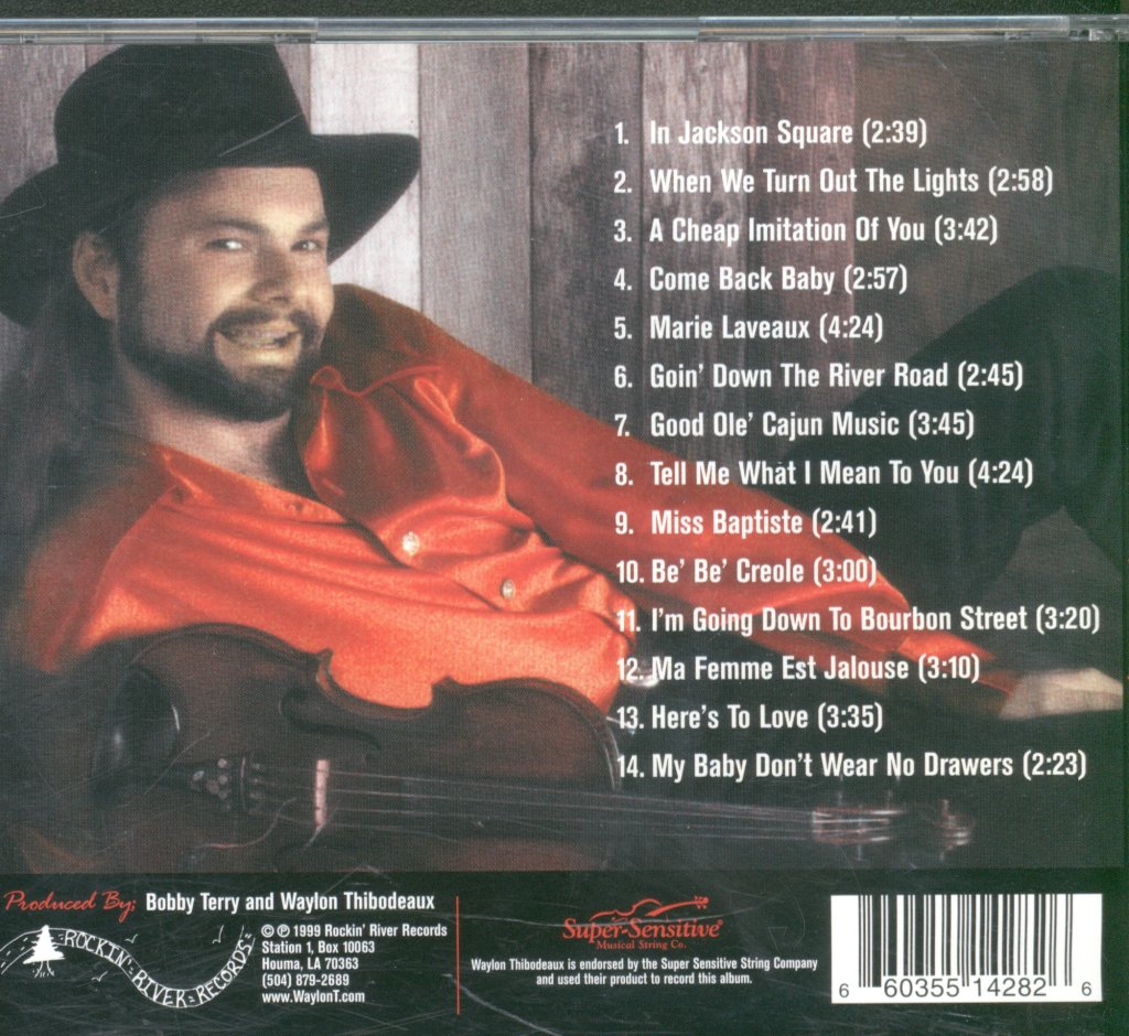 Waylon Thibodeaux - In Jackson Square - Cd