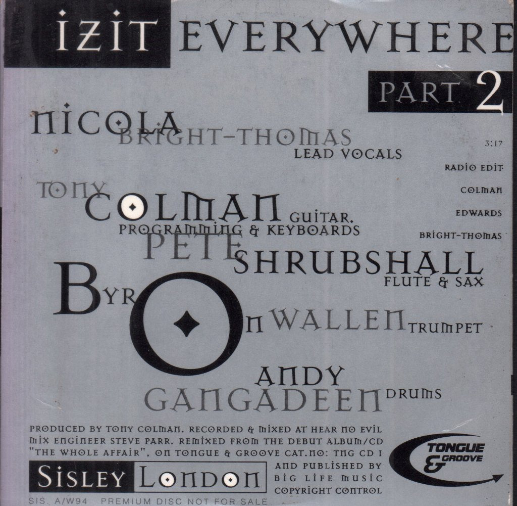 Izit - Everywhere Part 2 - Cd