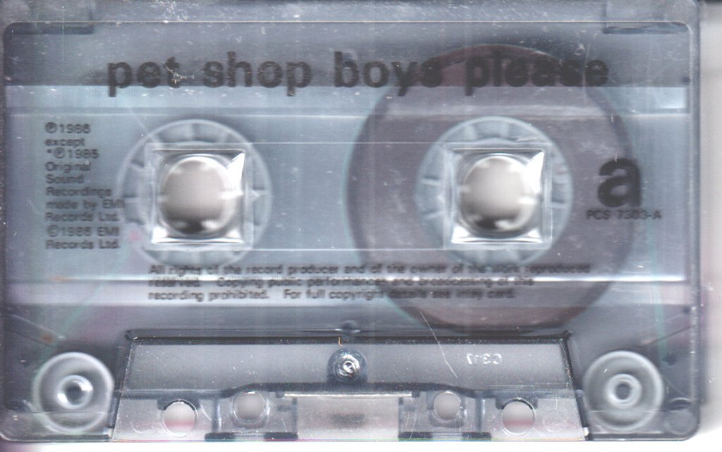 Pet Shop Boys - Please - Cassette