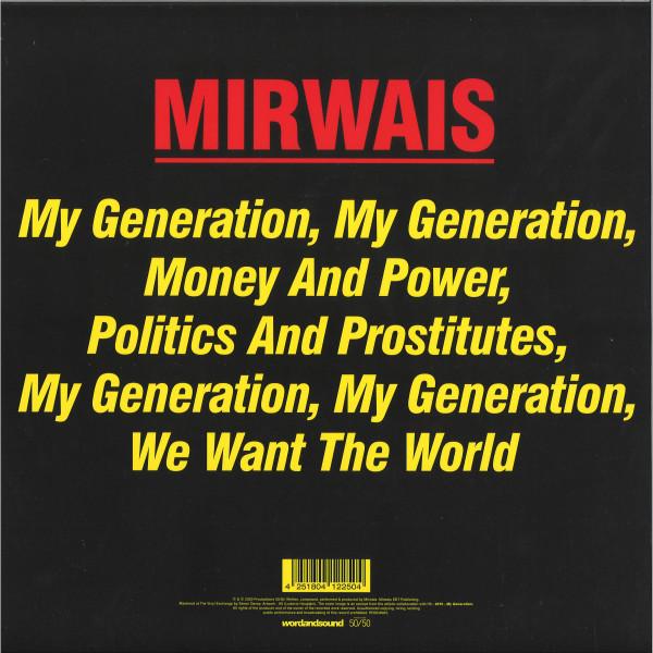 Mirwais - 2016 My Generation - 12 Inch