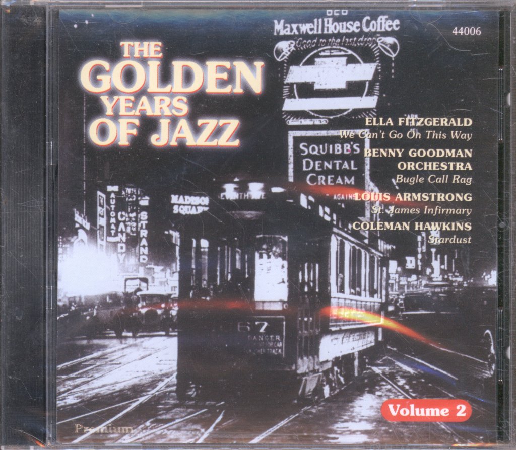 Various Artists - Golden Years Of Jazz Volume 2 - Cd