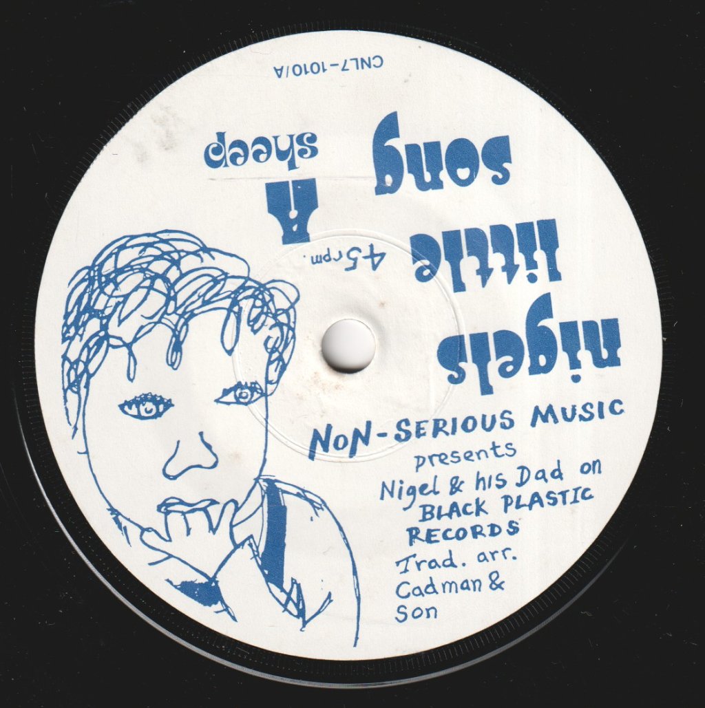 Nigel And His Dad - Nigels Little Song - 7 Inch