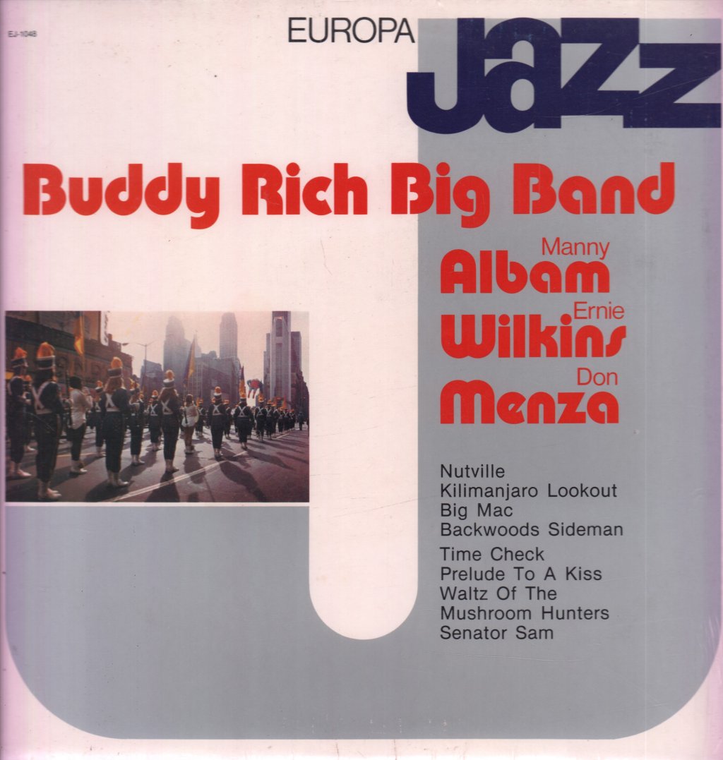 Buddy Rich Big Band Manny Albam Ernie Wilkins Don Menza - Buddy Rich Big Band - Lp