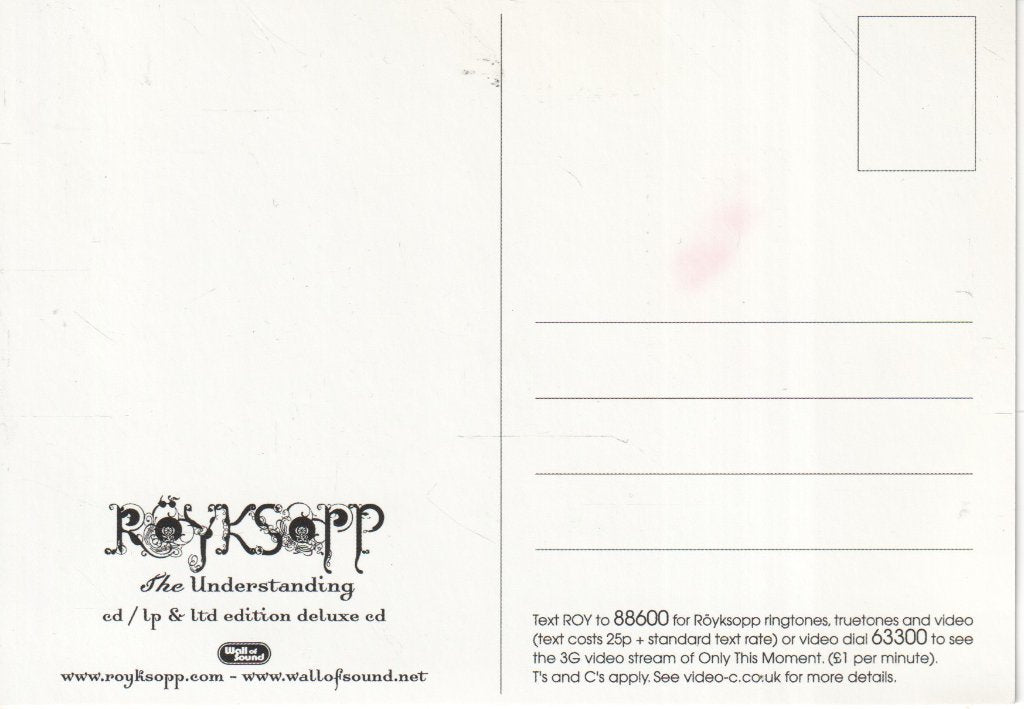 Royksopp - Understanding - Card