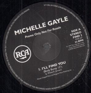 Michelle Gayle - I'll Find You - 12 Inch