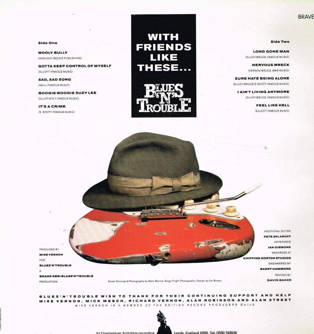 Blues N Trouble - With Friends Like These - Lp