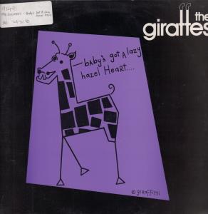 Giraffes - Lazy Hazel Heart - 12 Inch