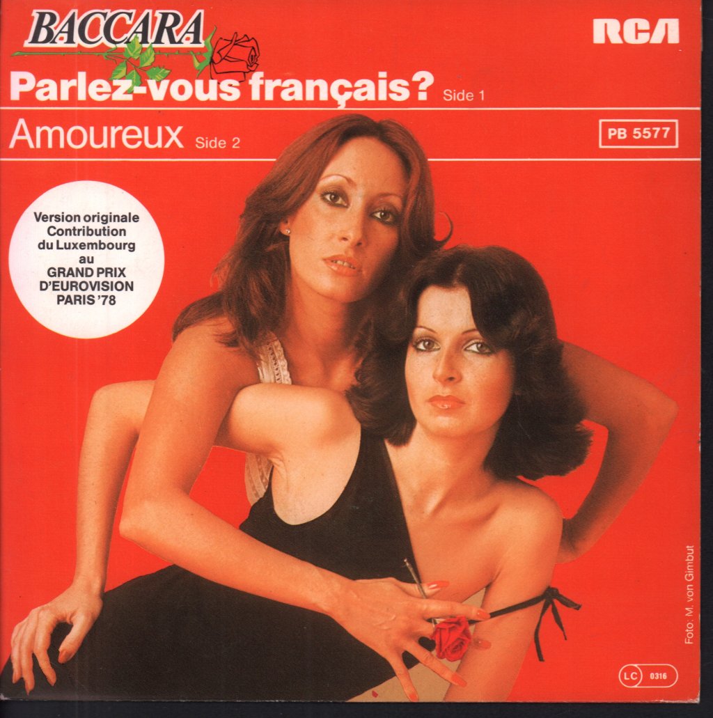 Baccara - Parlez-vous Français? - 7 Inch