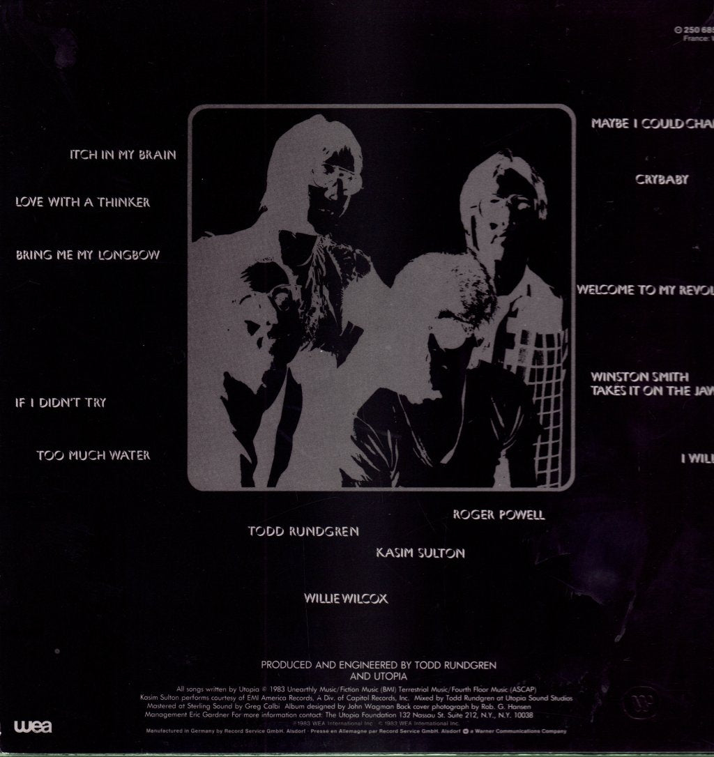 Utopia (Todd Rundgren) - Oblivion - Lp