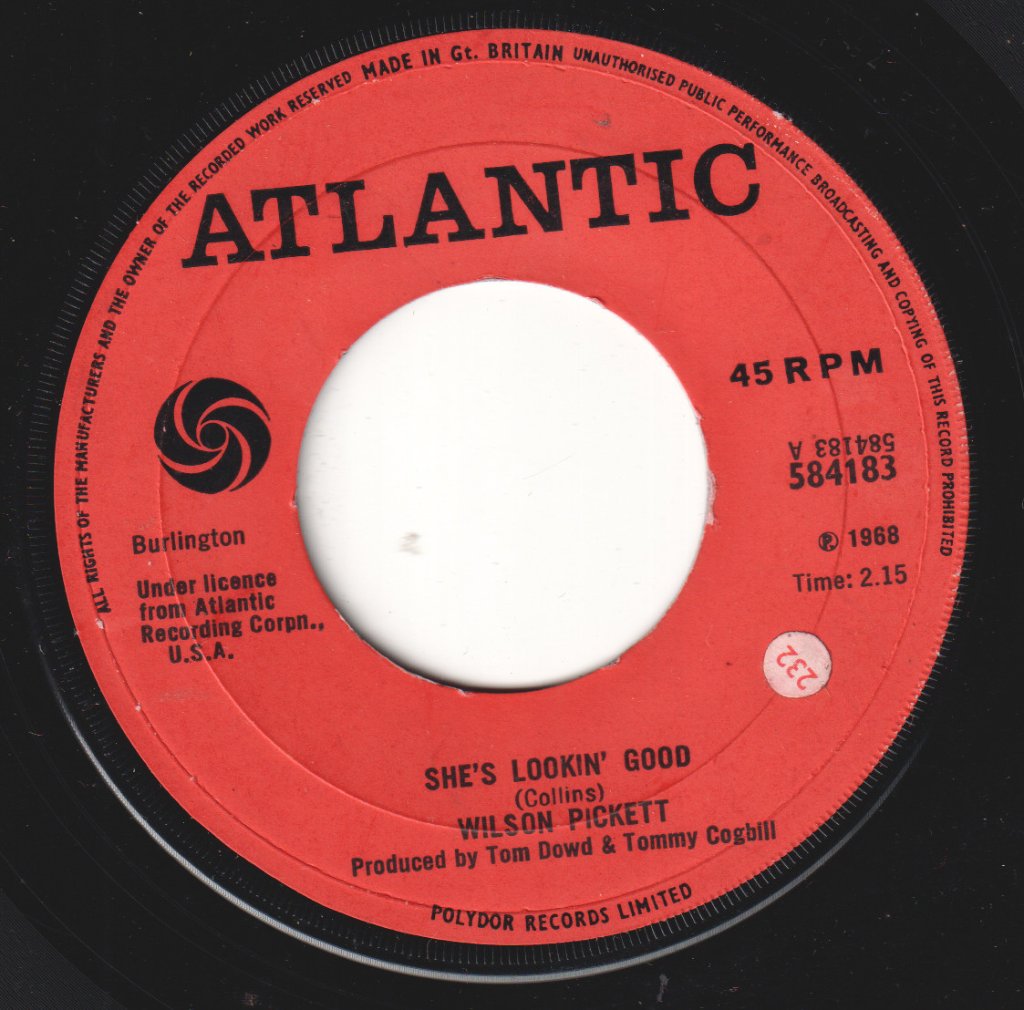 Wilson Pickett - She's Lookin' Good - 7 Inch