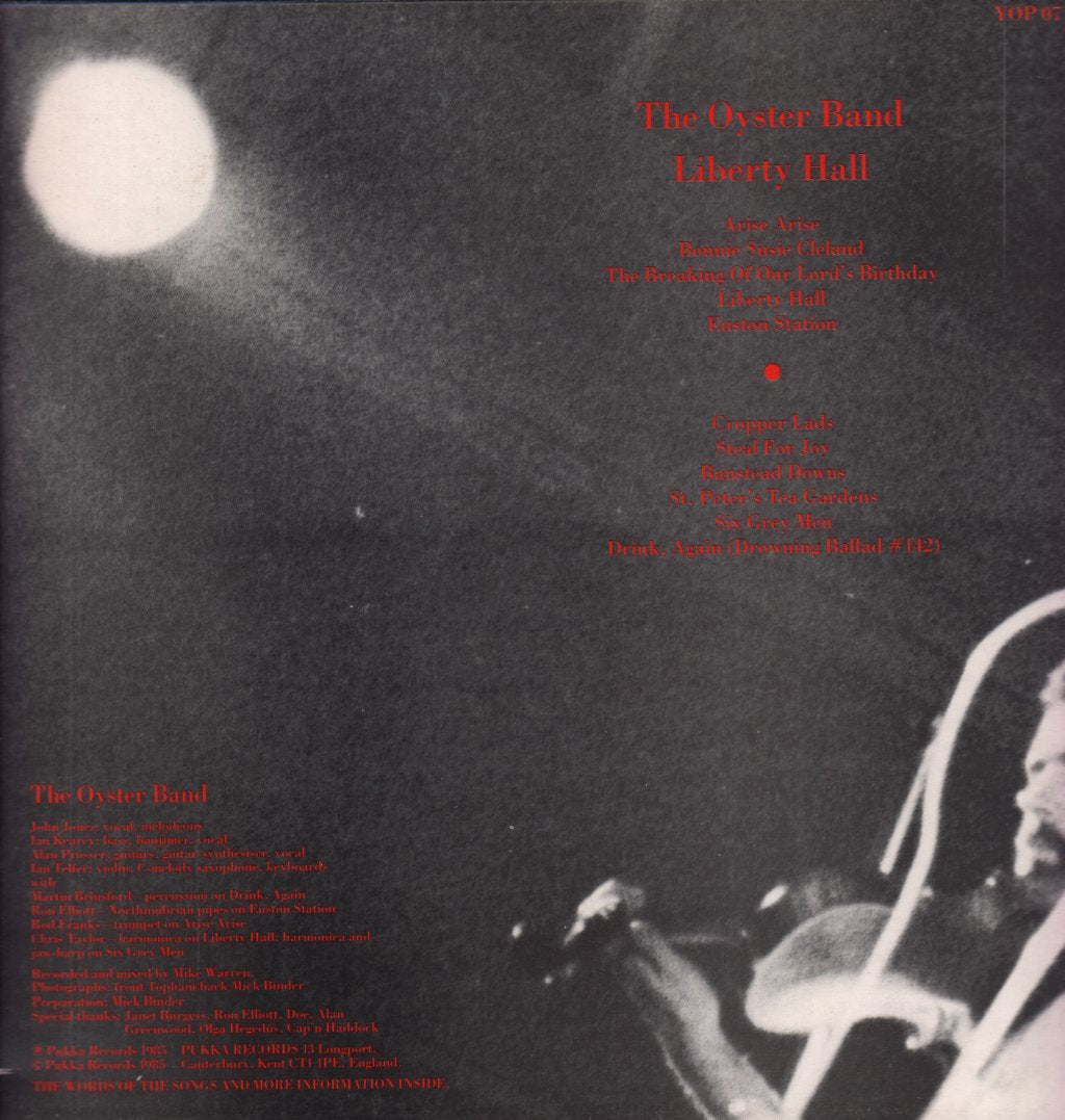 Oyster Band - Liberty Hall - Lp
