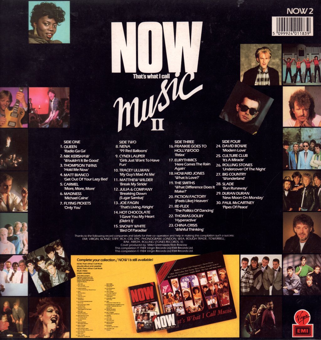 Various Artists - Now That's What I Call Music 2 - Double Lp
