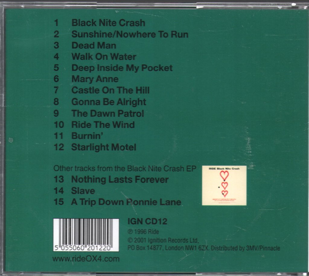 Ride - Tarantula - Cd
