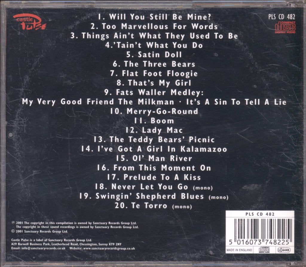 Ray Ellington Quartet - That's Nice! - Cd