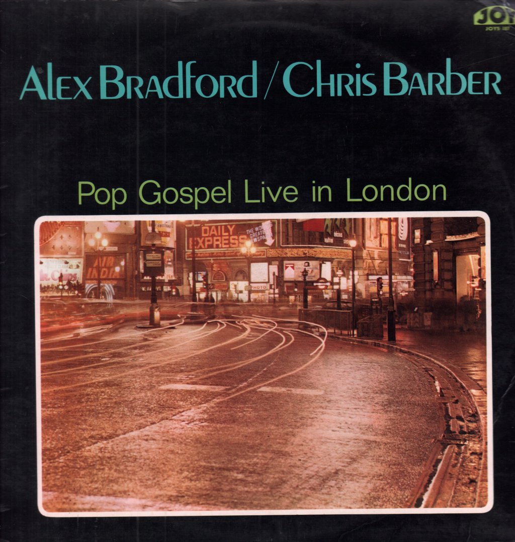 Alex Bradford And Chris Barber - Pop Gospel Live In London - Lp