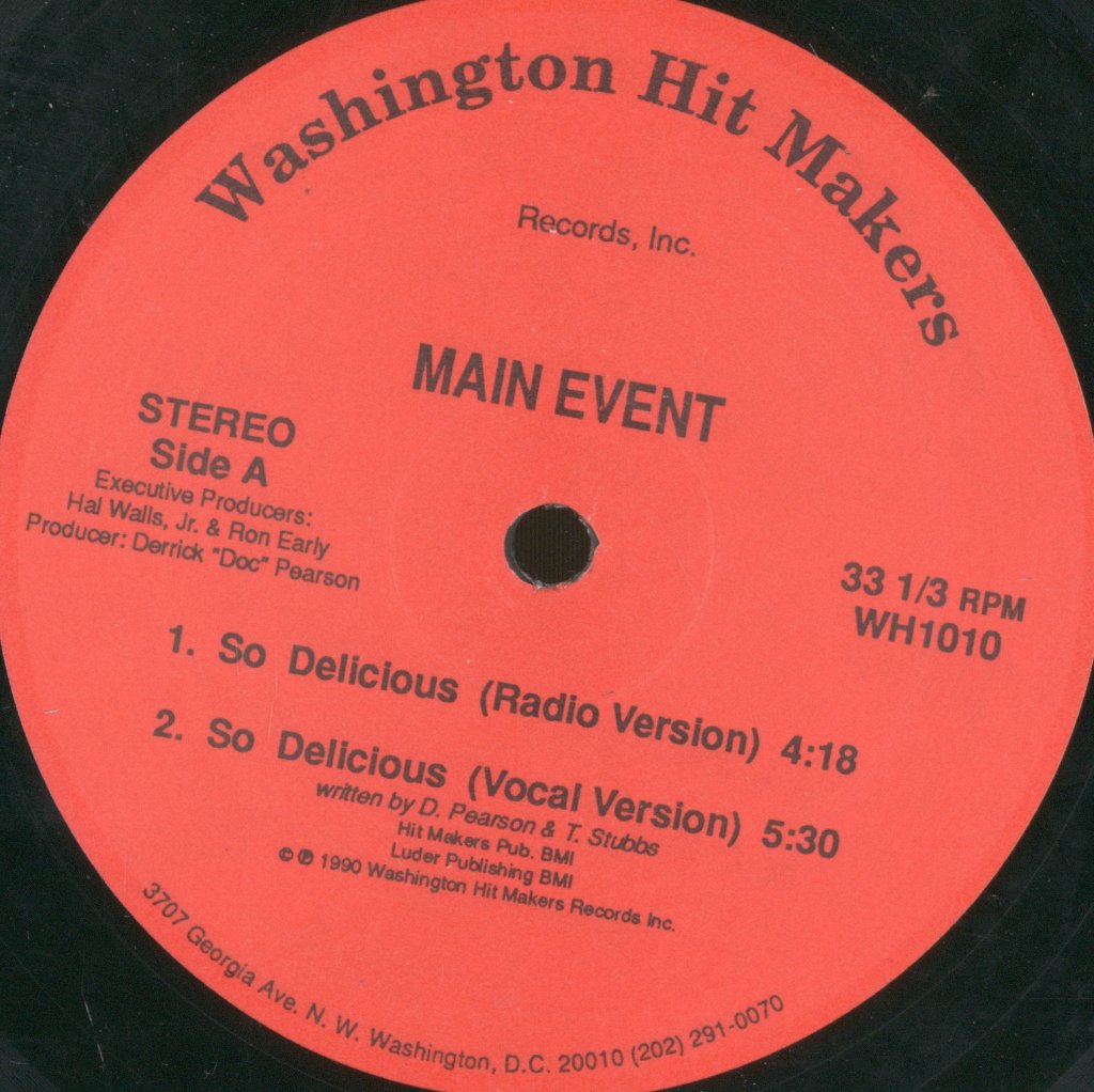 Main Event - So Delicious - 12 Inch