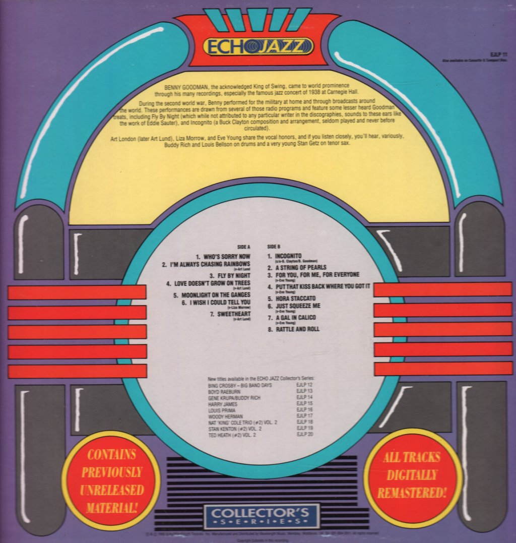 Benny Goodman - Benny Goodman - Lp