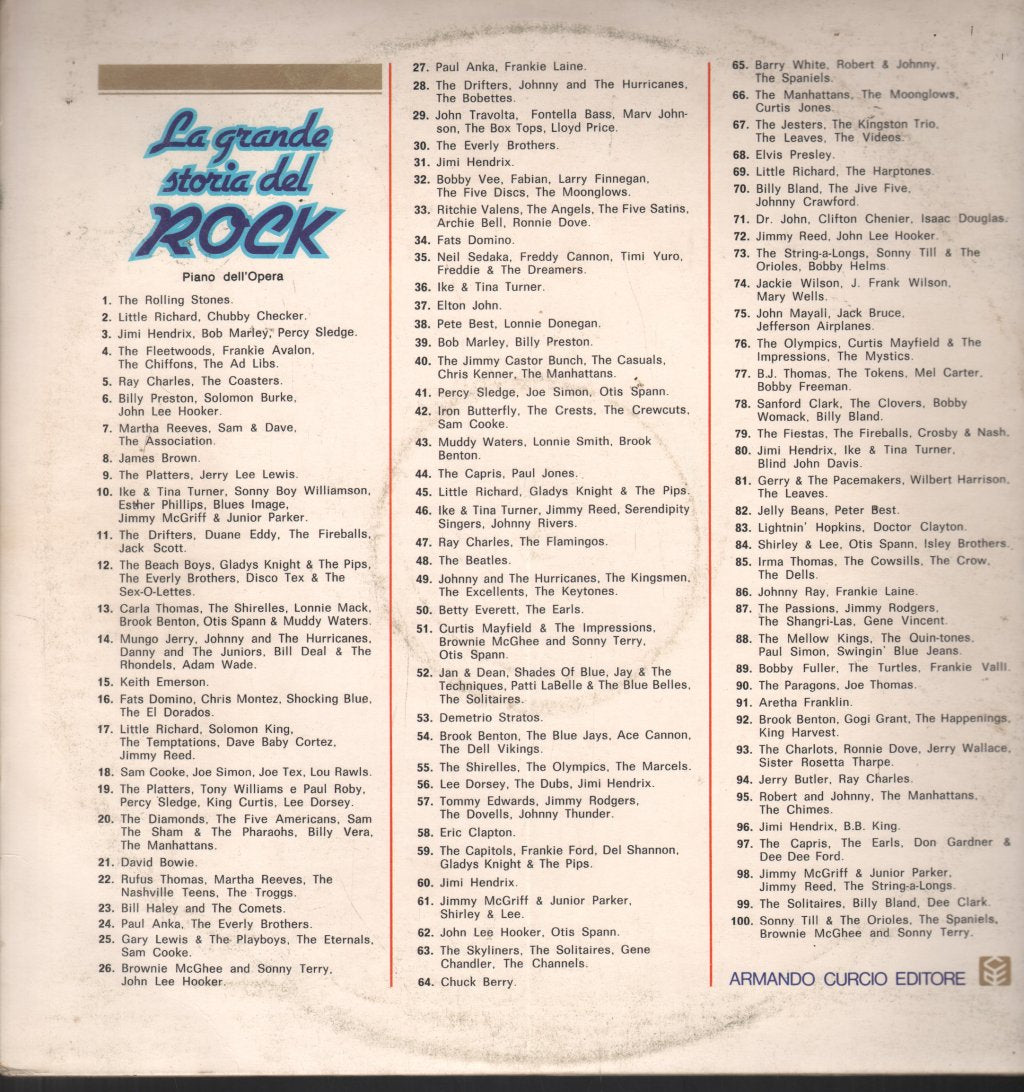 Gary Lewis and The Playboys / The Eternals / Sam Cooke - La Grande Storia Del Rock 25 - Lp