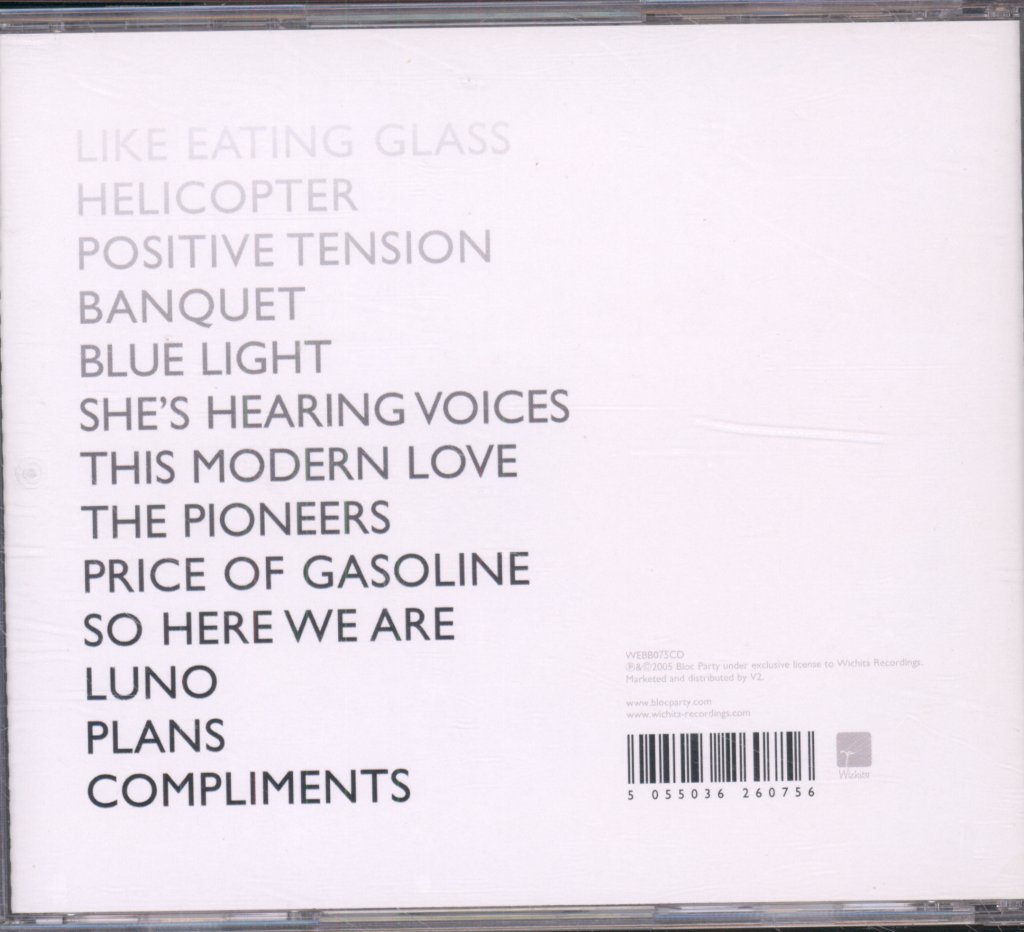 Bloc Party - Silent Alarm - Cd