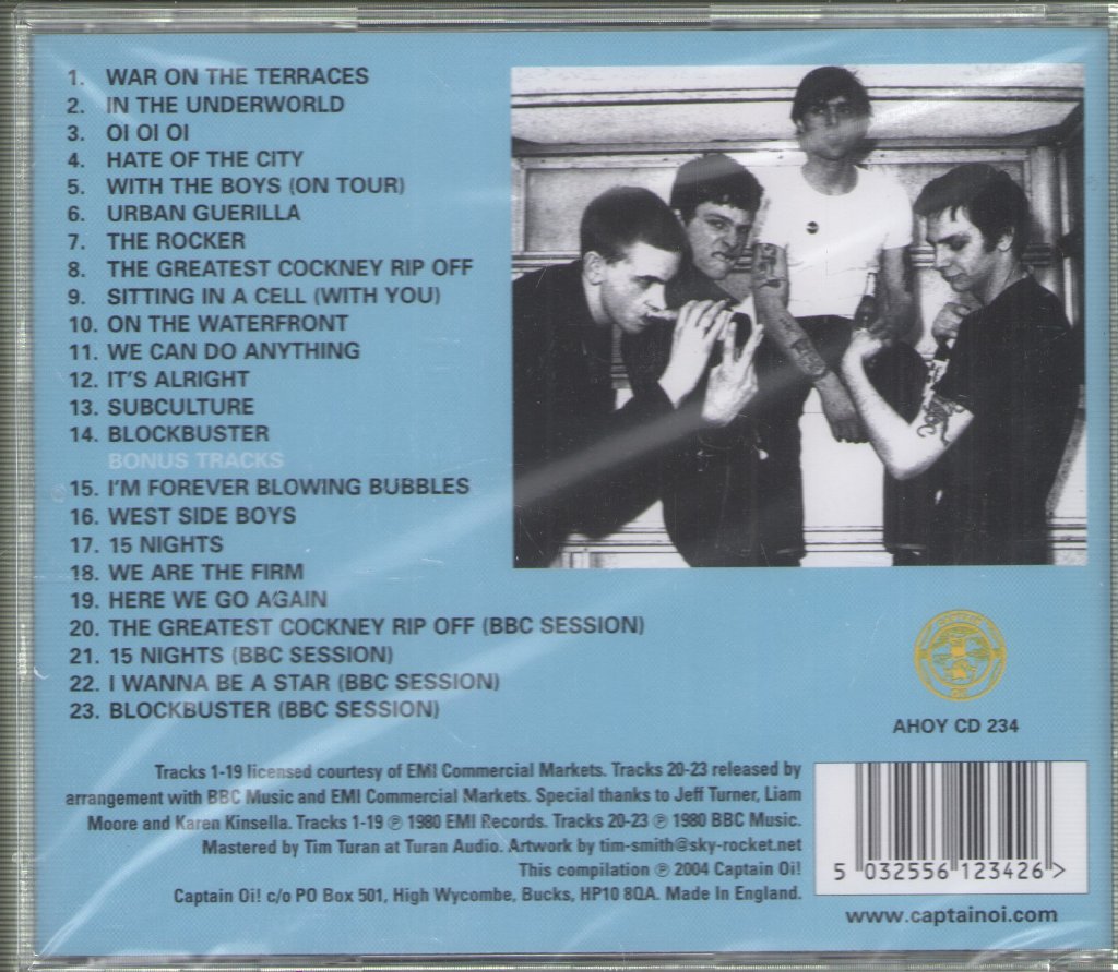 Cockney Rejects - Greatest Hits Vol. II - Cd