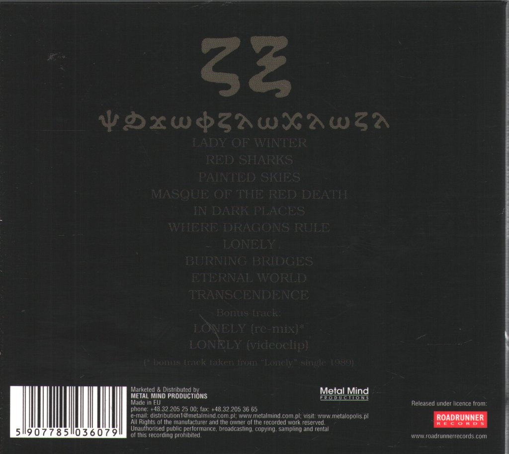 Crimson Glory - In Dark Places... 1986 - 2000 - Cd Set