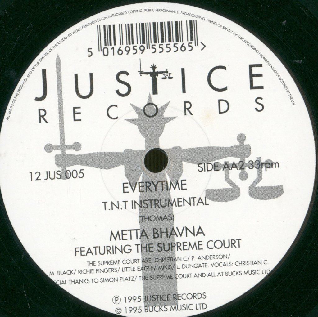 Metta Bhavna - Everytime - 12 Inch