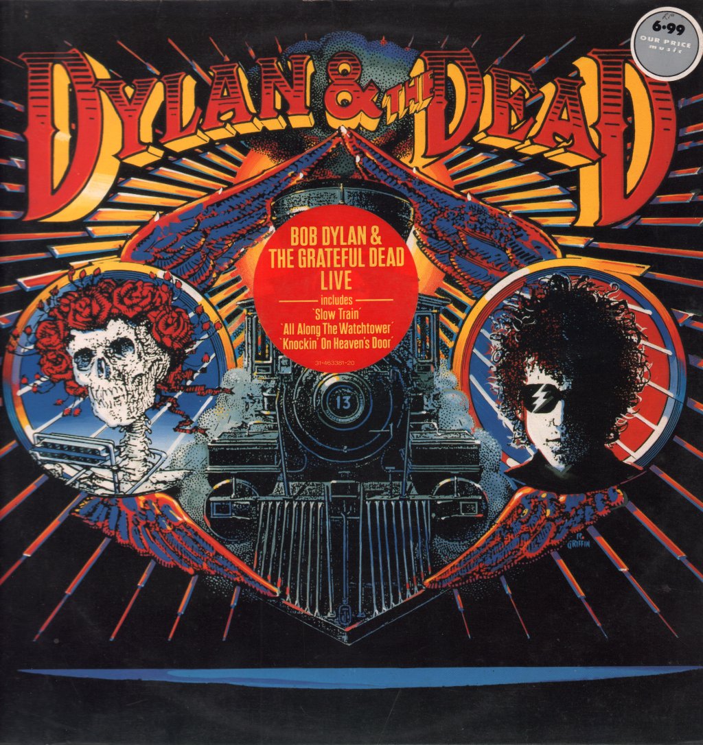 Bob Dylan And The Grateful Dead - Dylan & The Dead - Lp