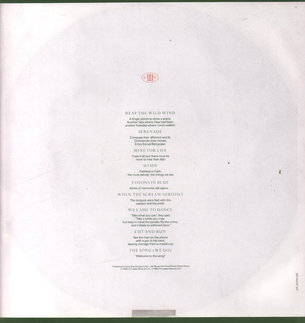 Ultravox - Quartet - Lp