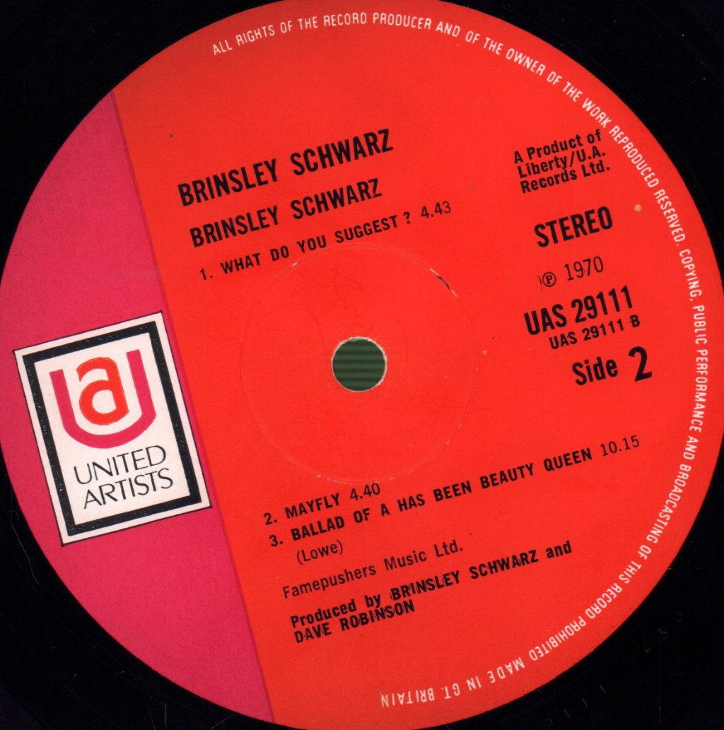 Brinsley Schwarz - Brinsley Schwarz - Lp