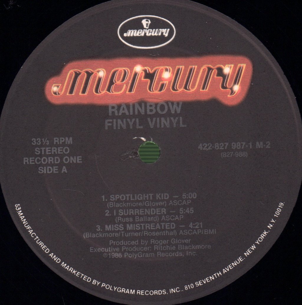 Rainbow - Finyl Vinyl - Double Lp