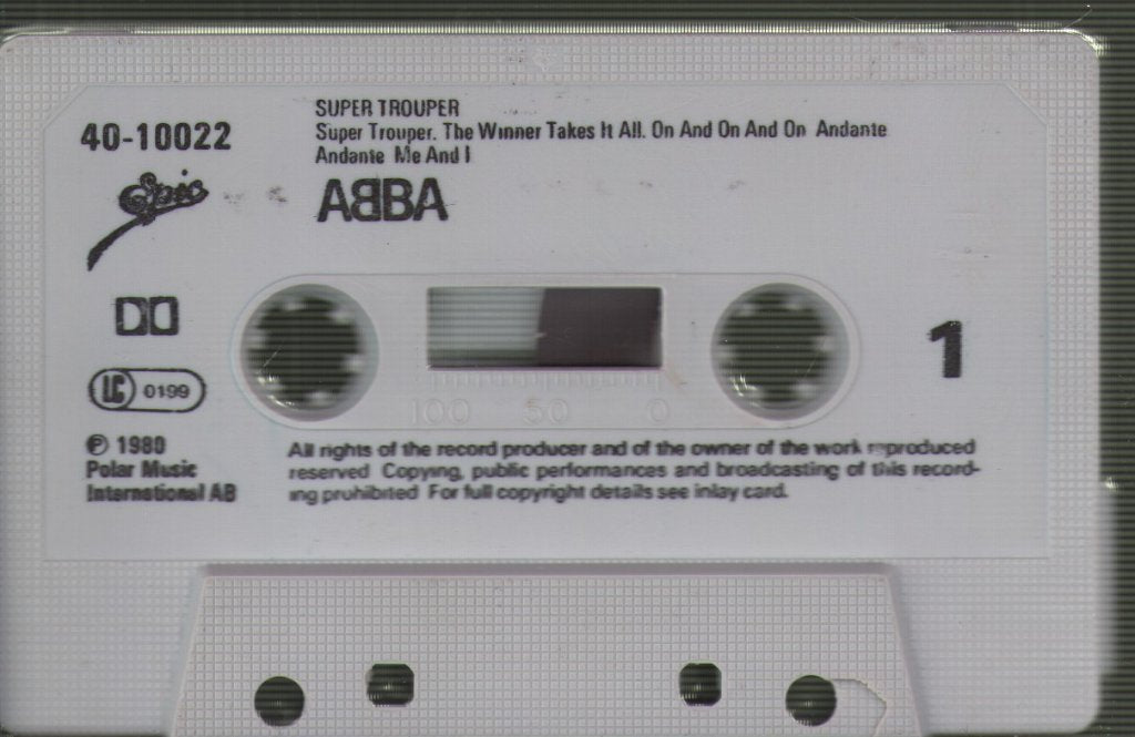 ABBA - Super Trouper - Cassette