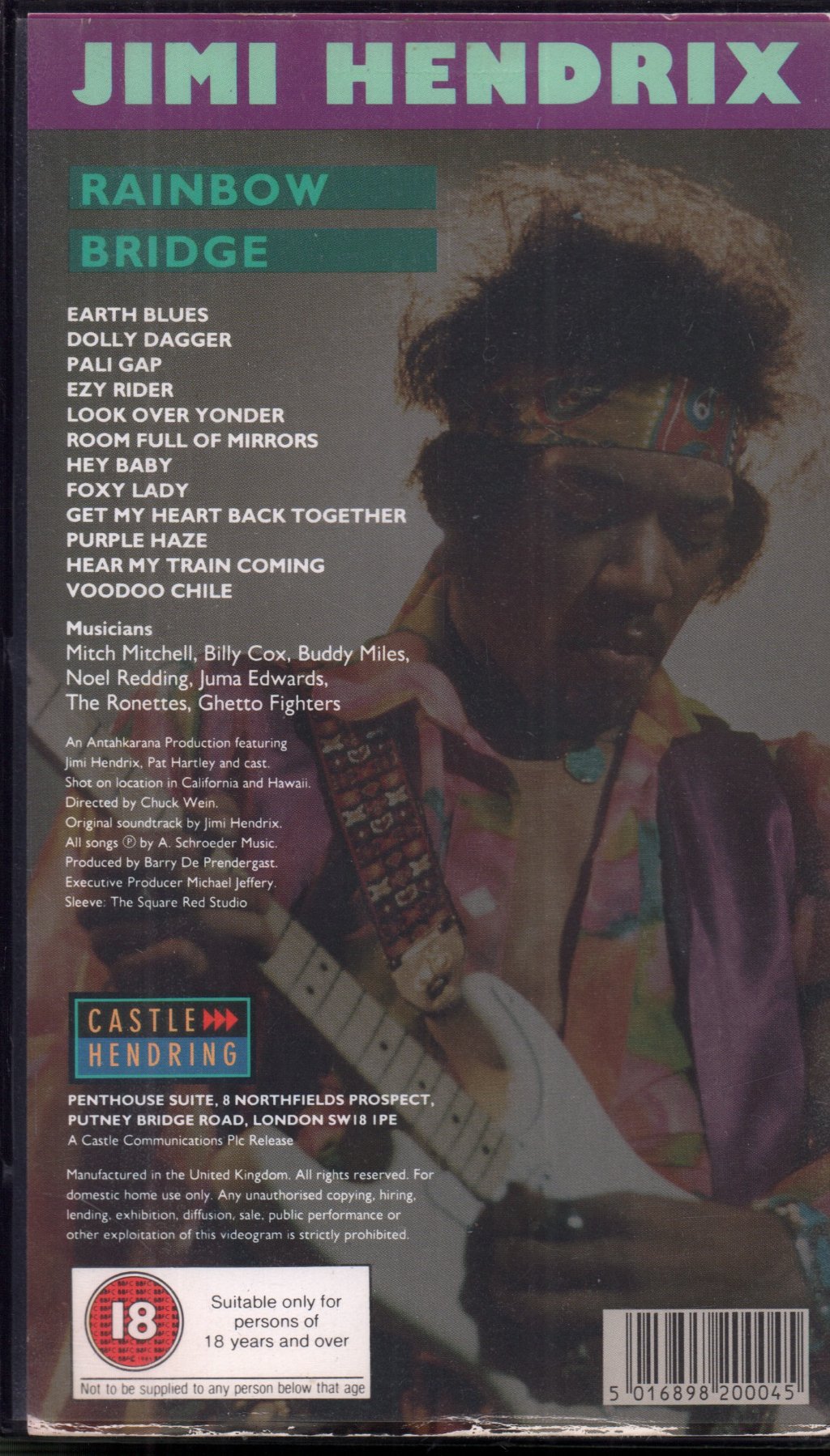 Jimi Hendrix - Rainbow Bridge - Video
