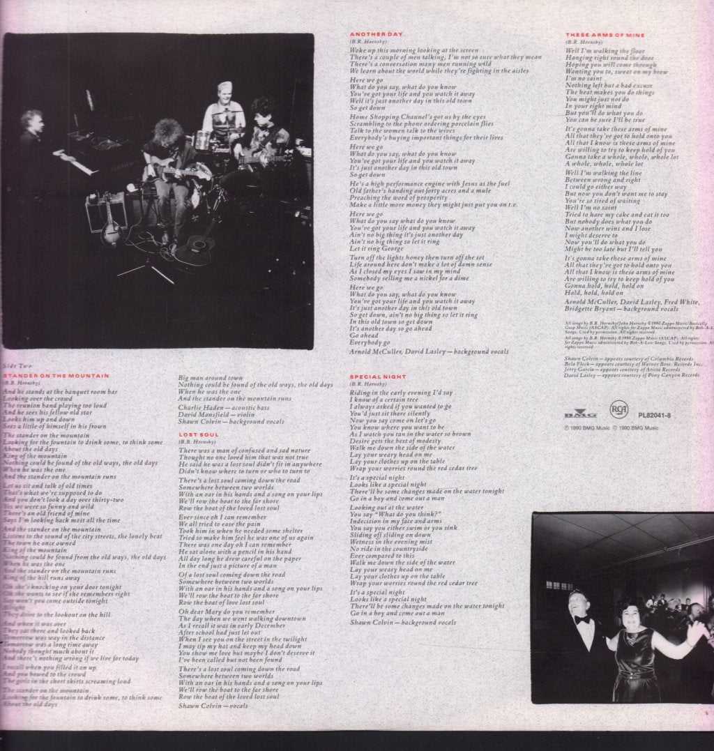 Bruce Hornsby And The Range - A Night On The Town - Lp
