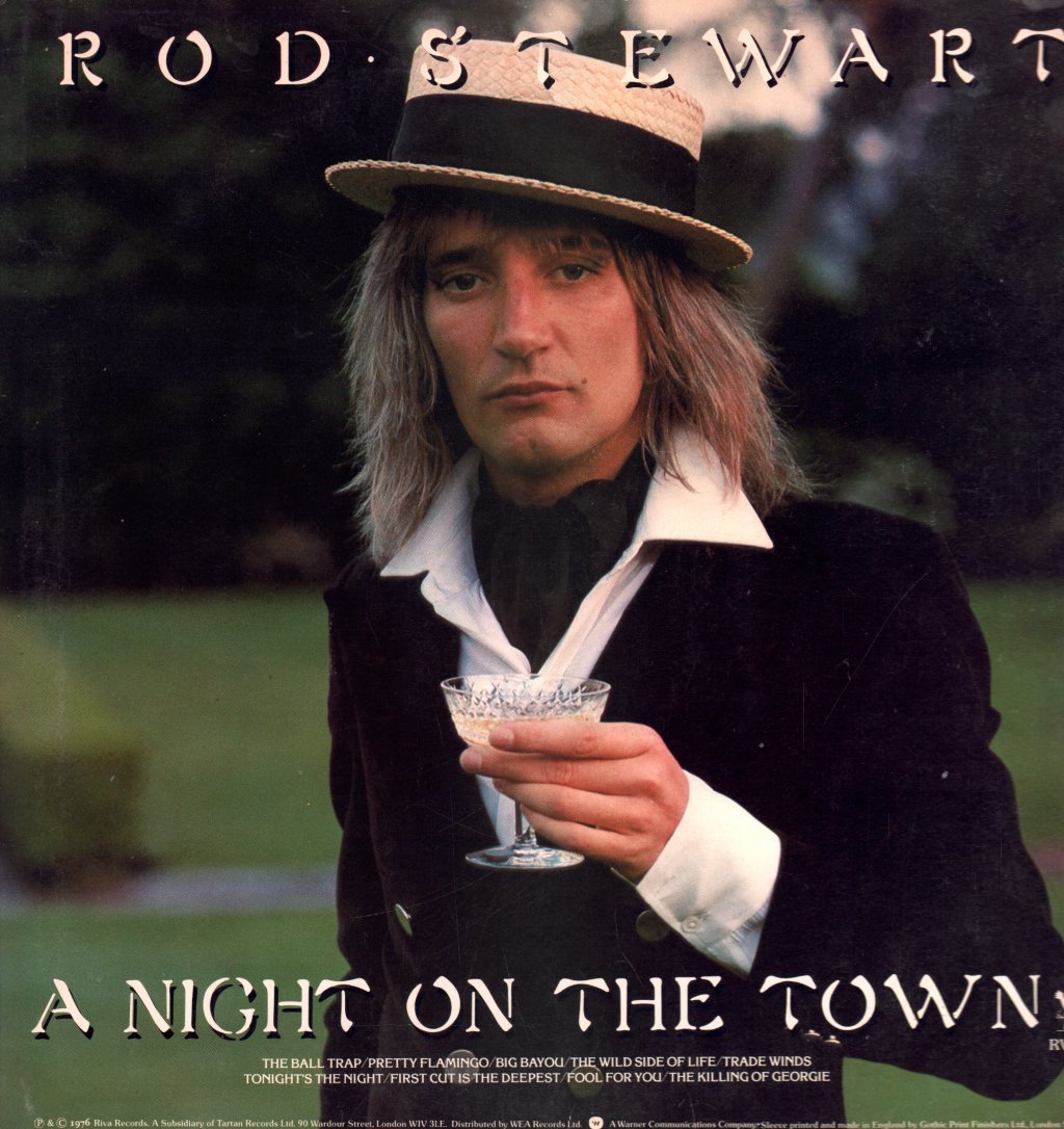 Rod Stewart - A Night On The Town - Lp