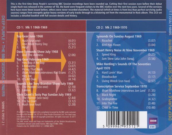 Deep Purple - BBC Sessions 1968 - 1970 - Double Cd