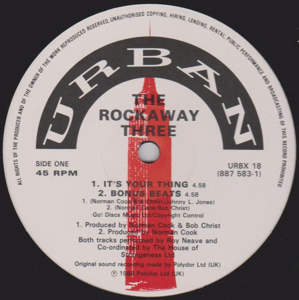 Rockaway Three - It's Your Thing - 12 Inch