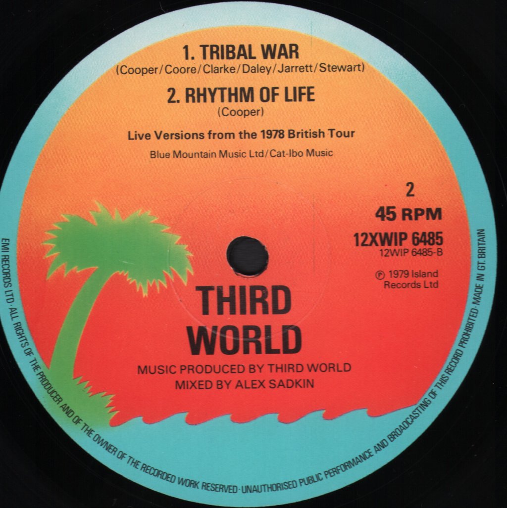 Third World (Reggae) - One Cold Vibe - 12 Inch